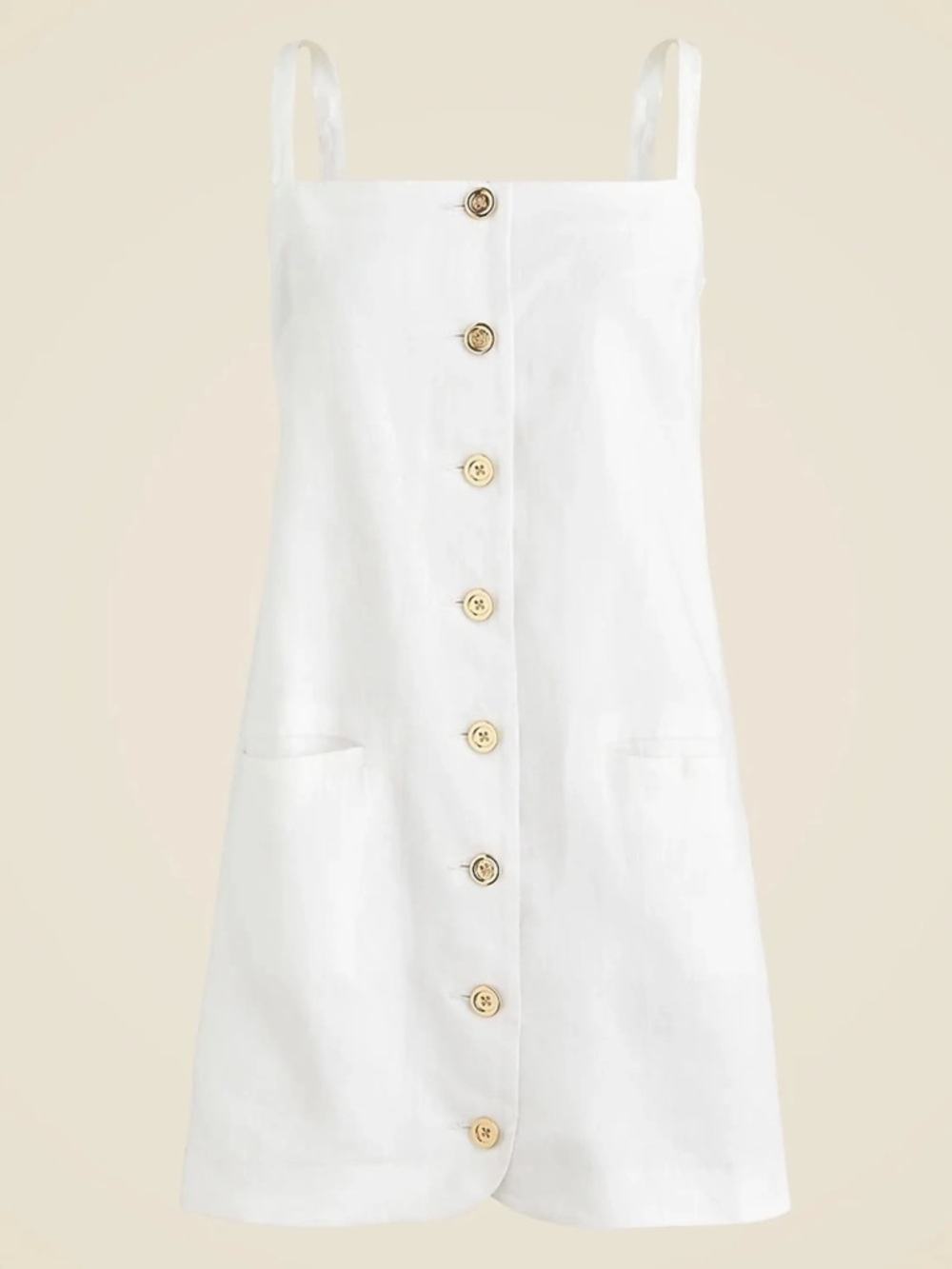 J. Crew Claudia Mini Linen Dress - Picture 2 of 12